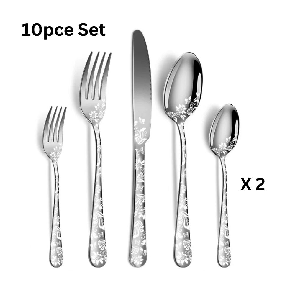 Blooming Elegance Cutlery Set