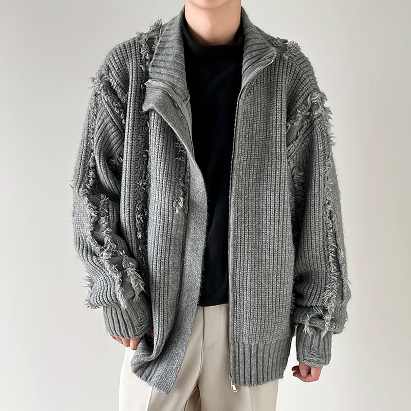 Raw Edge Rebellion Knit Jacket