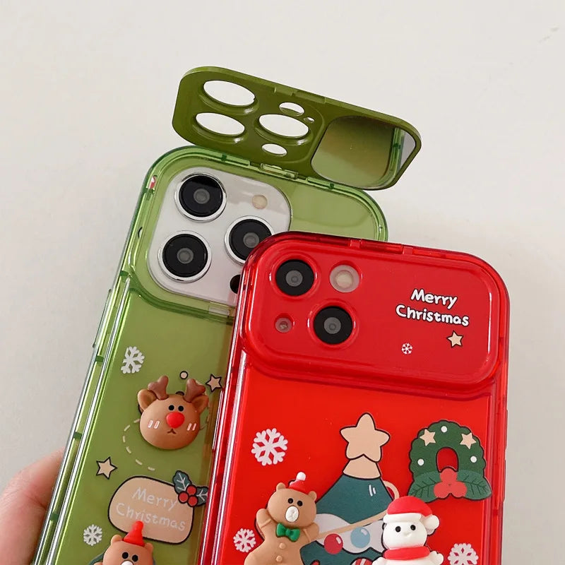 Santa's Workshop 3D Decorated Phone Cases