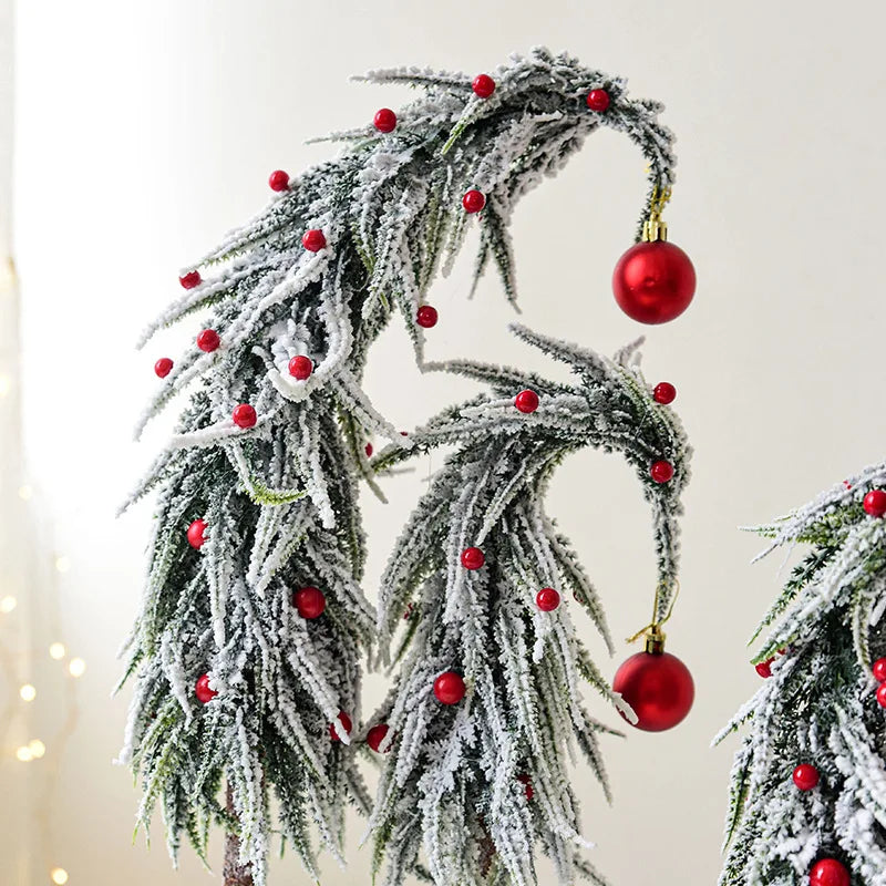 Frosted Whimsy Winter Tree Decor