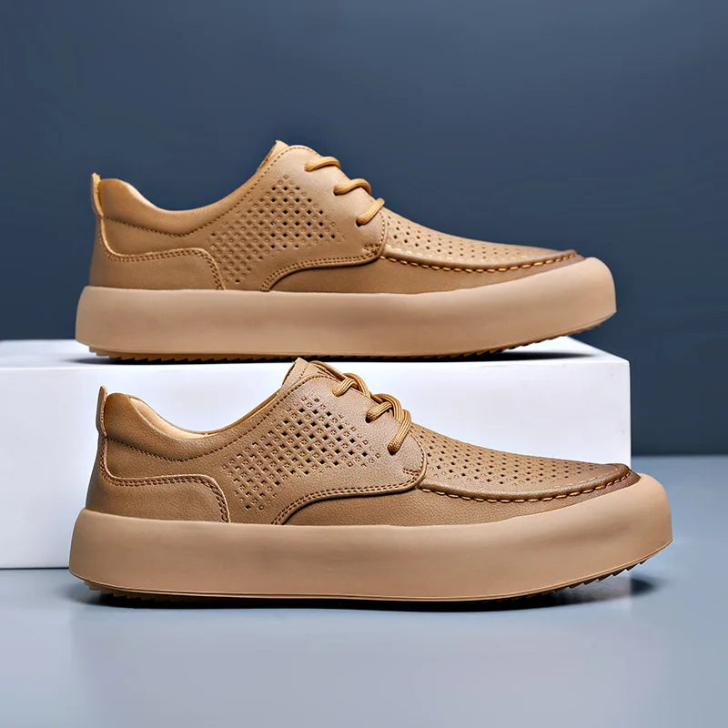 Titan Casual Leather Shoes