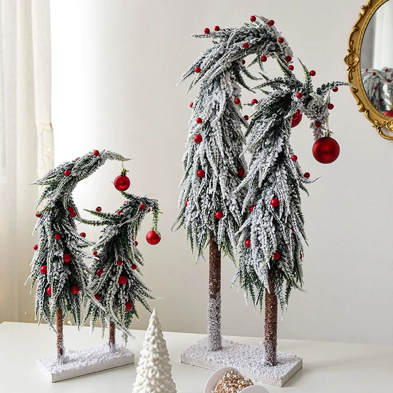 Frosted Whimsy Winter Tree Decor