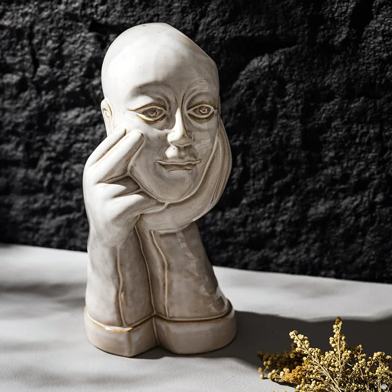 Zen Thinker Vase