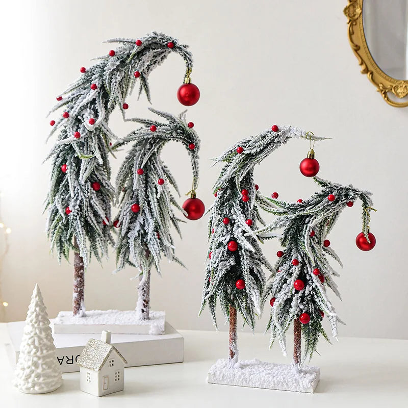 Frosted Whimsy Winter Tree Decor