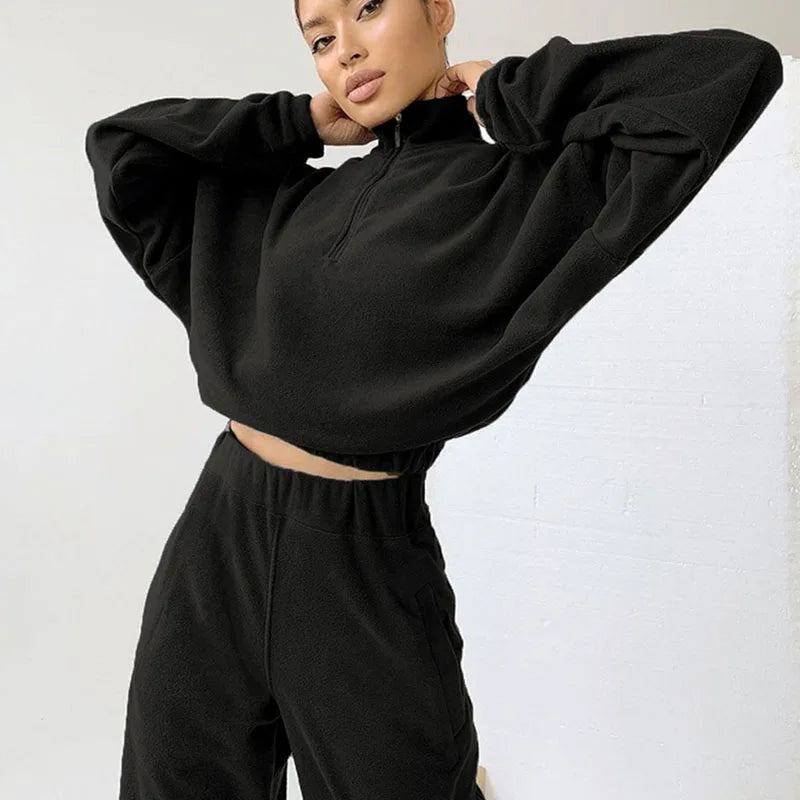 Sweater Vibes Effortless Two-Piece Set