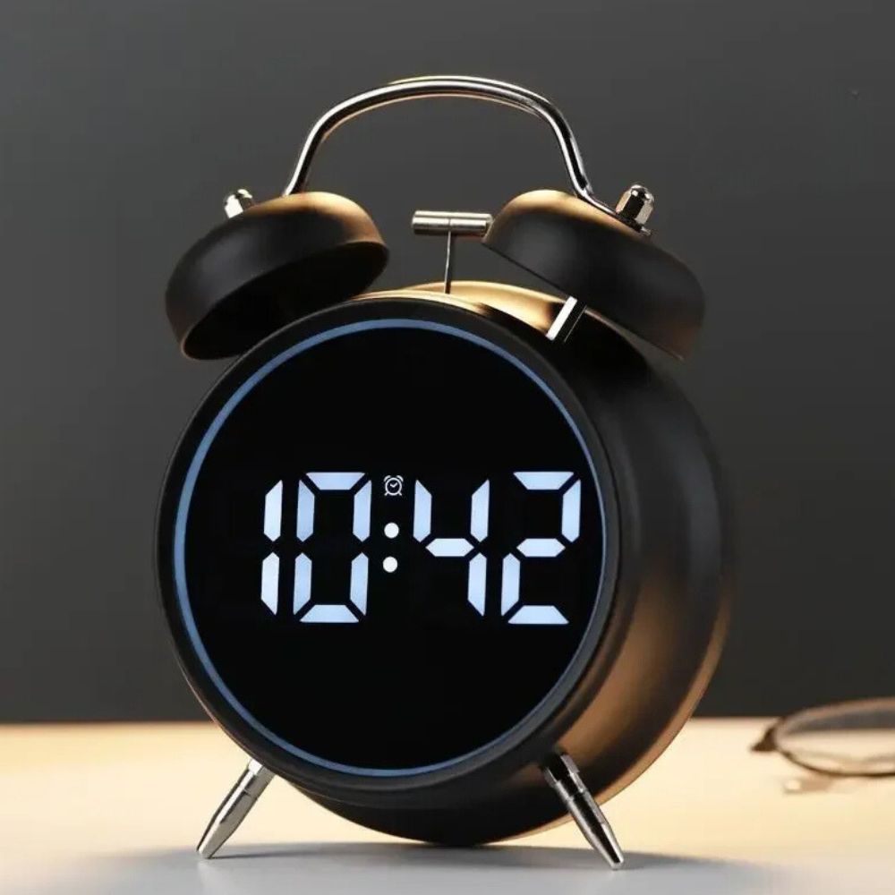 RetroTone LED Alarm Clock