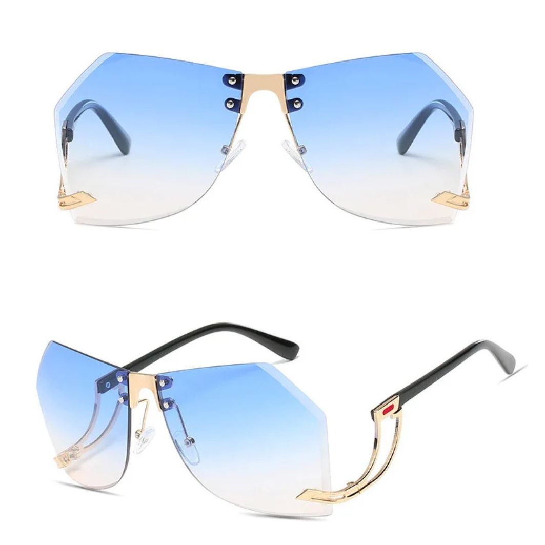 Luxe Rimless Sunglasses