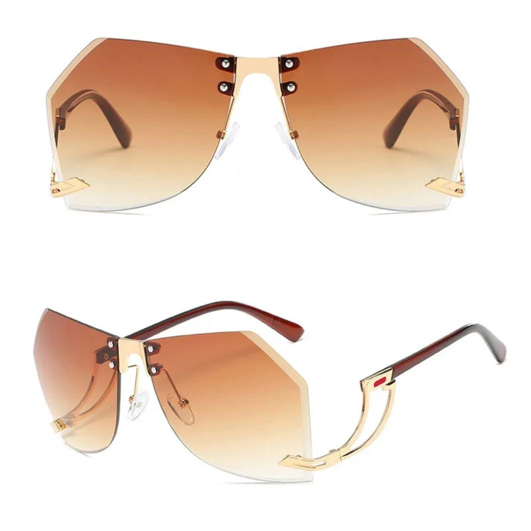 Luxe Rimless Sunglasses