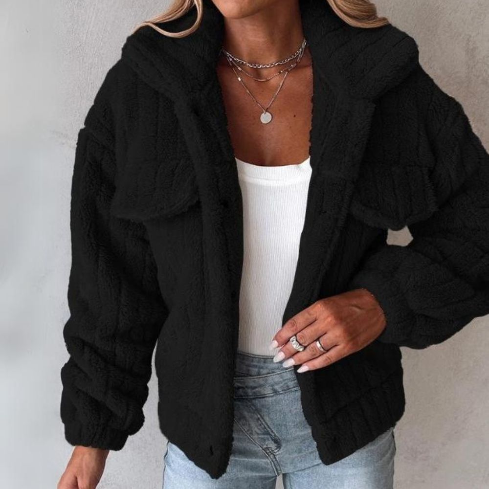 Warm Embrace Teddy Bomber Jacket