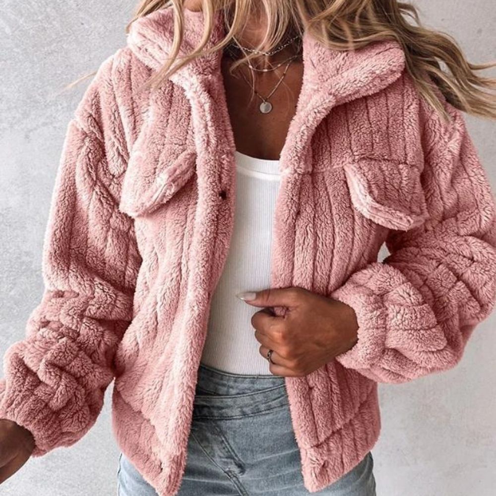 Warm Embrace Teddy Bomber Jacket