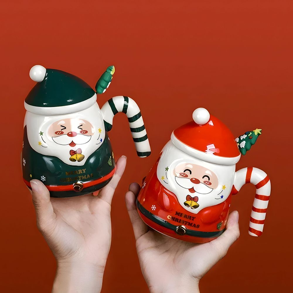 Santa Sip-n-Cheer Holiday Mug