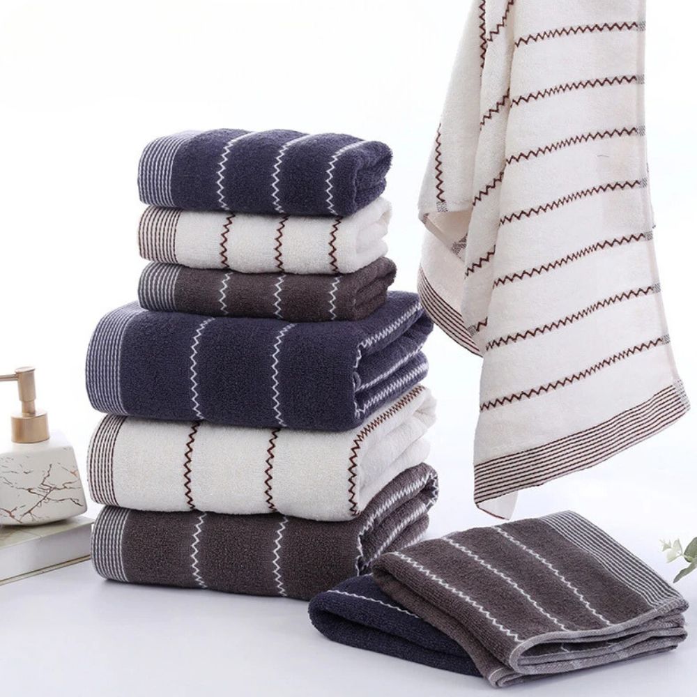 Luxe Absorbent Cotton Towels