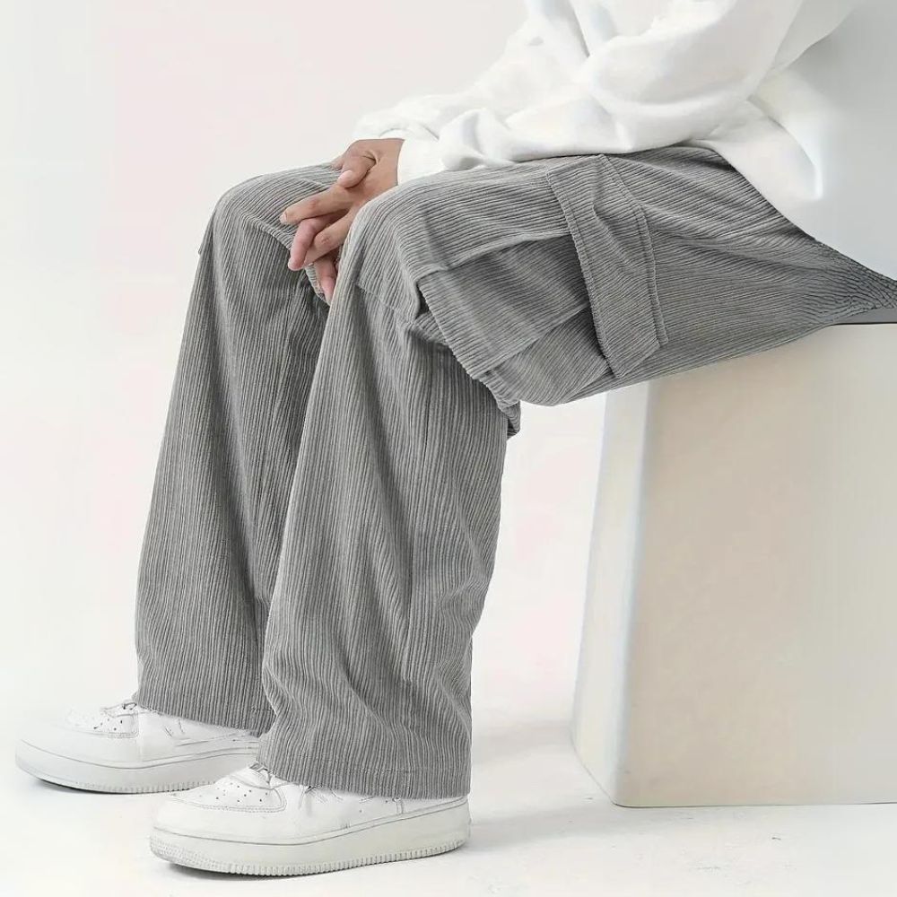 High Street Corduroy Cargo Pants