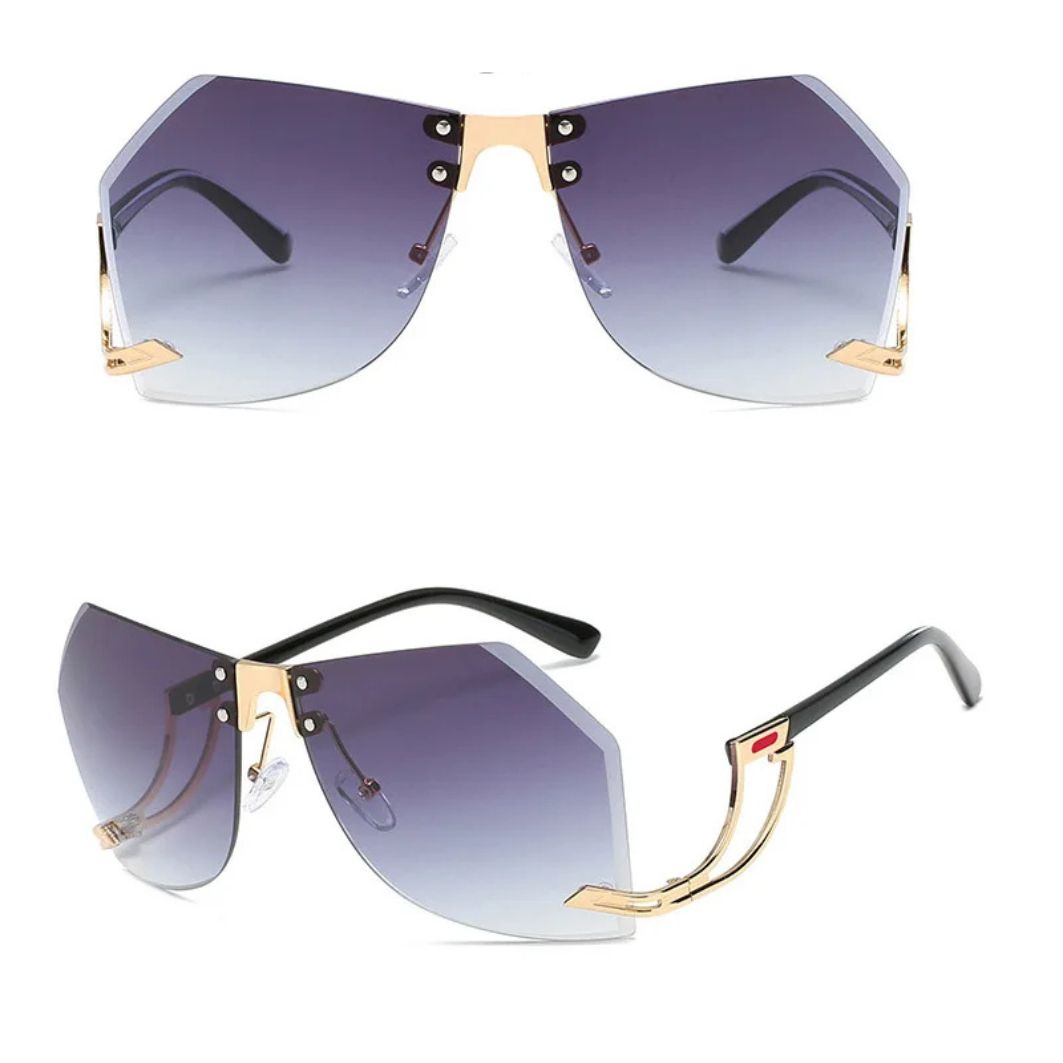 Luxe Rimless Sunglasses