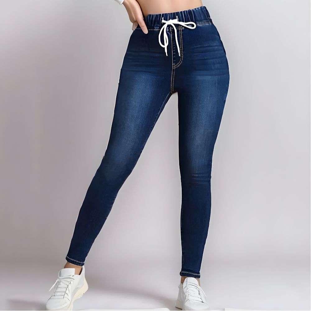 CurveMaster High-Rise Butt Lifting Jeans