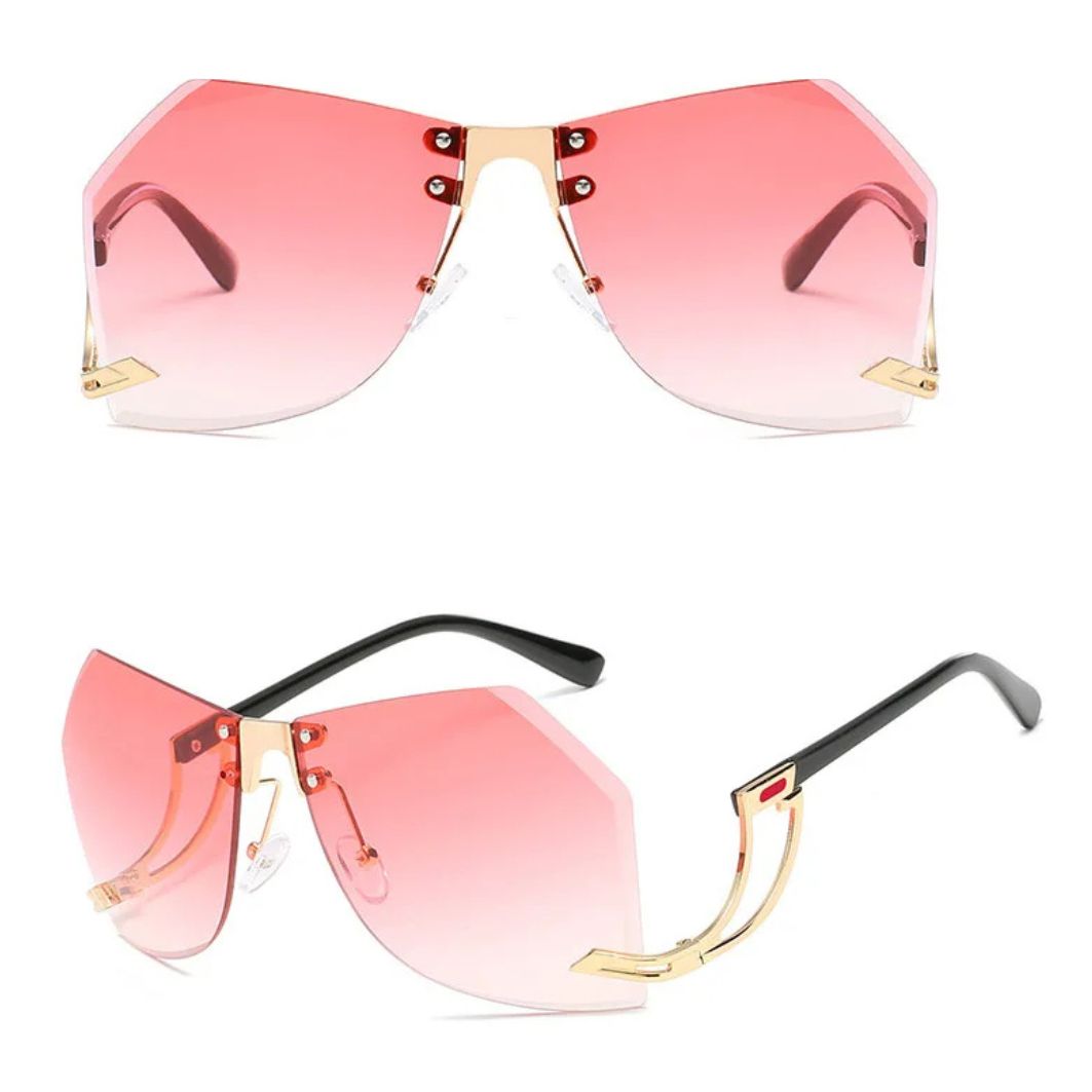 Luxe Rimless Sunglasses