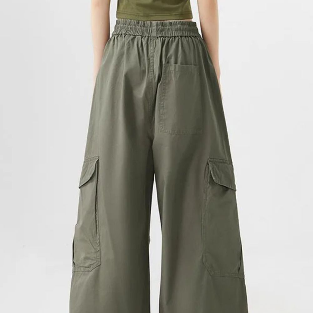 Urban Drifter High-Waist Cargo Pants