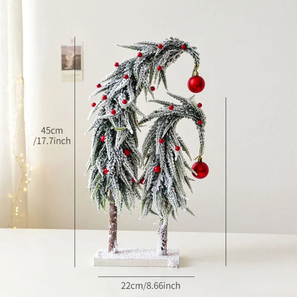 Frosted Whimsy Winter Tree Decor