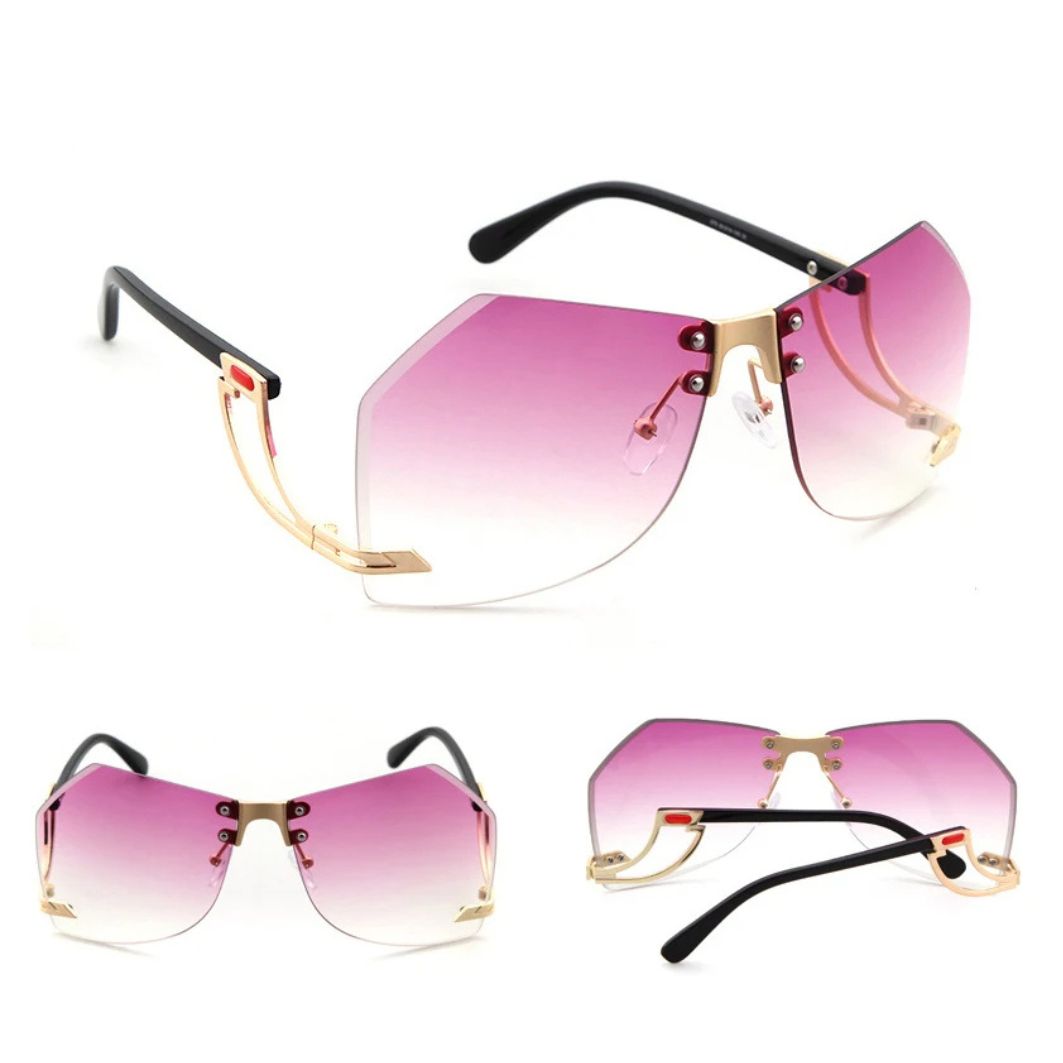 Luxe Rimless Sunglasses