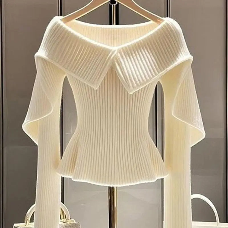 Elegant Layers Knit Sweater